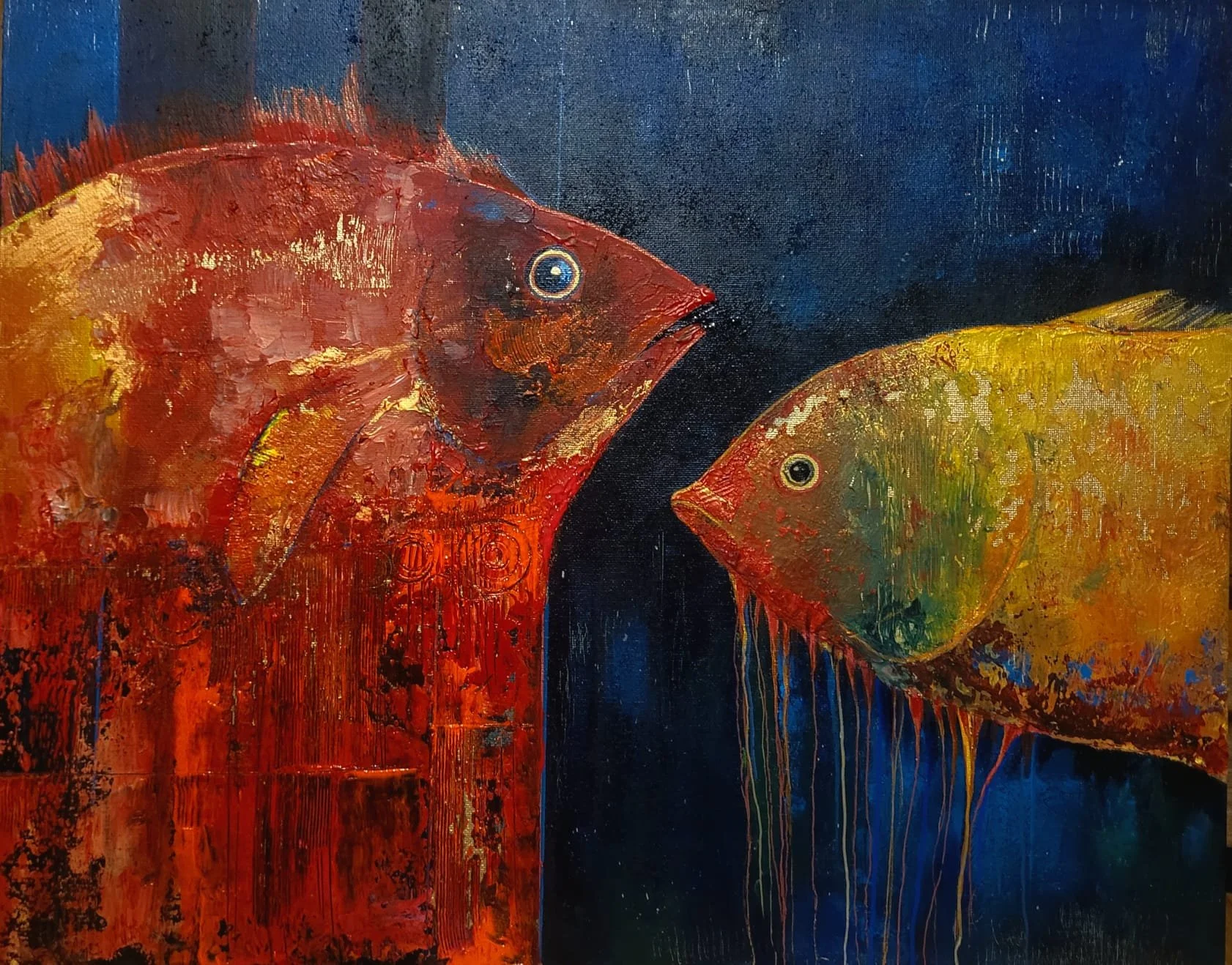 The Point of Rest 50 x 40 cm _Acrylic on canvas