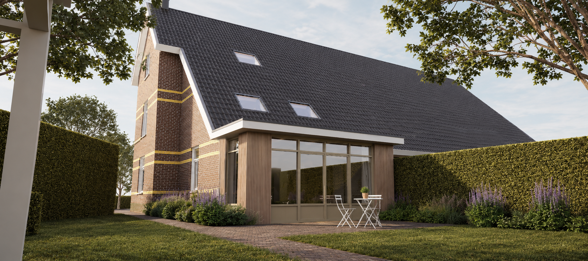 Uitbouw woning