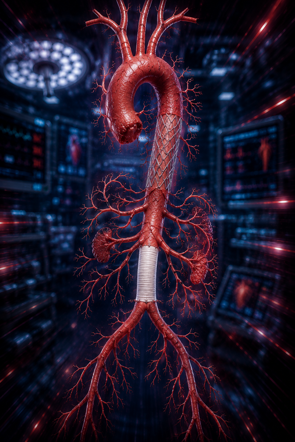 Aortic Surgery, Endovascuar Aortic Intervention , TEVAR, FEVAR. Bentall, FET