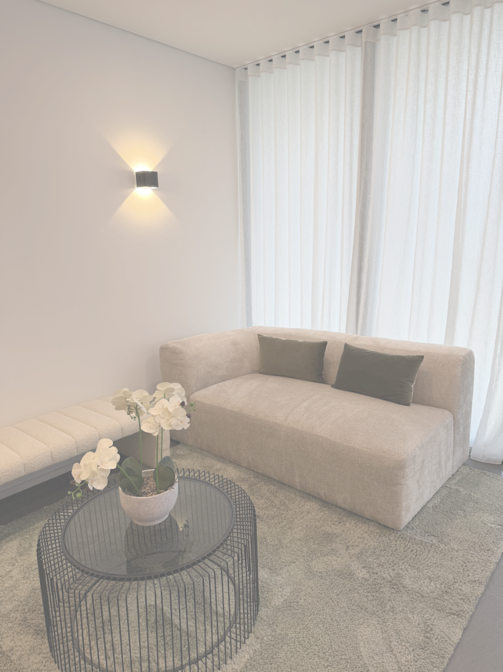 Interior of Zorélia Aesthetics boutique cosmetic clinic in Perth.