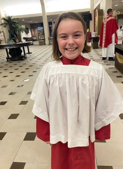 Our rising 8th grader - Claire Parker 