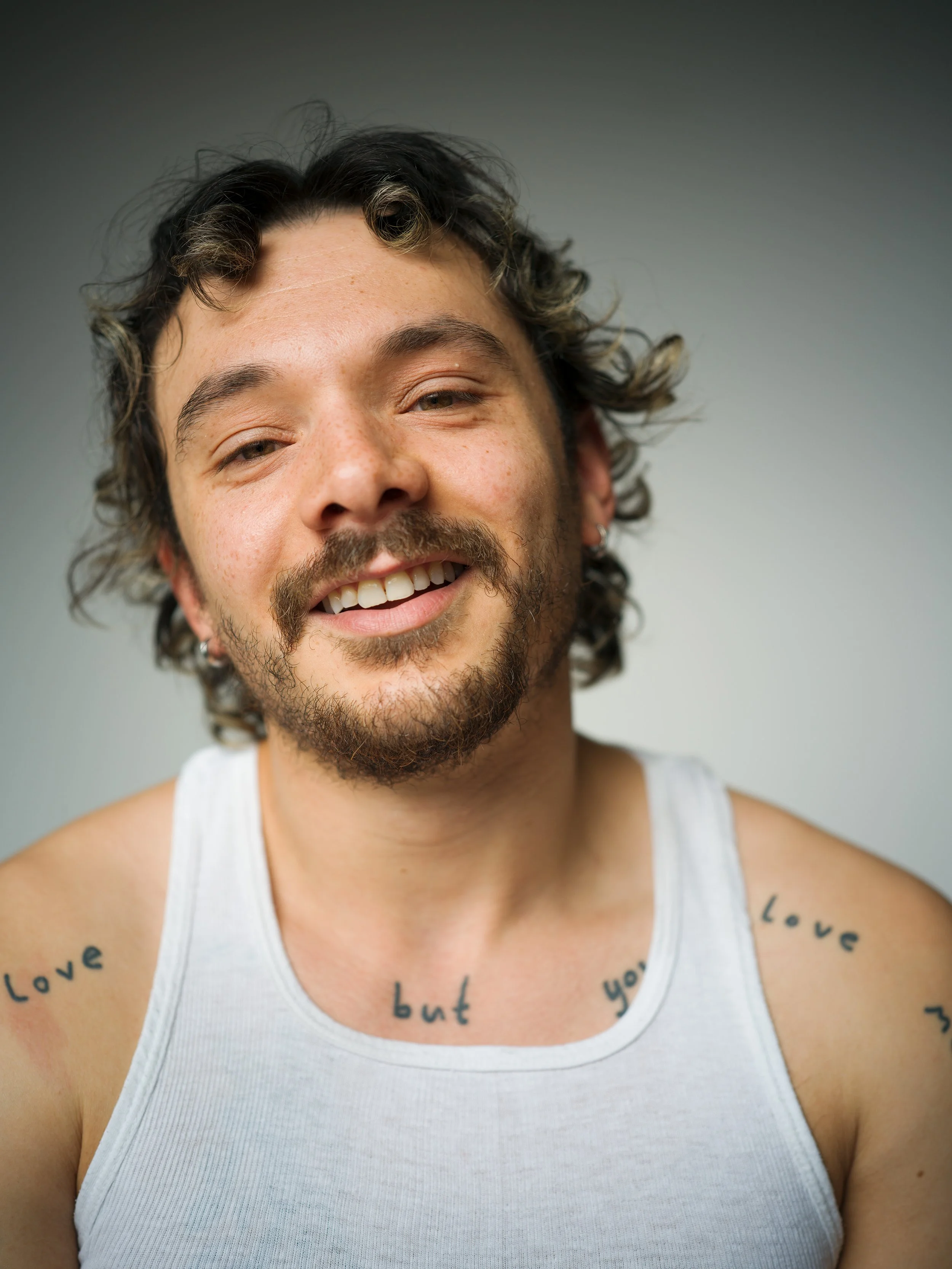 Headshot photo of an actor taken by Chris Mann