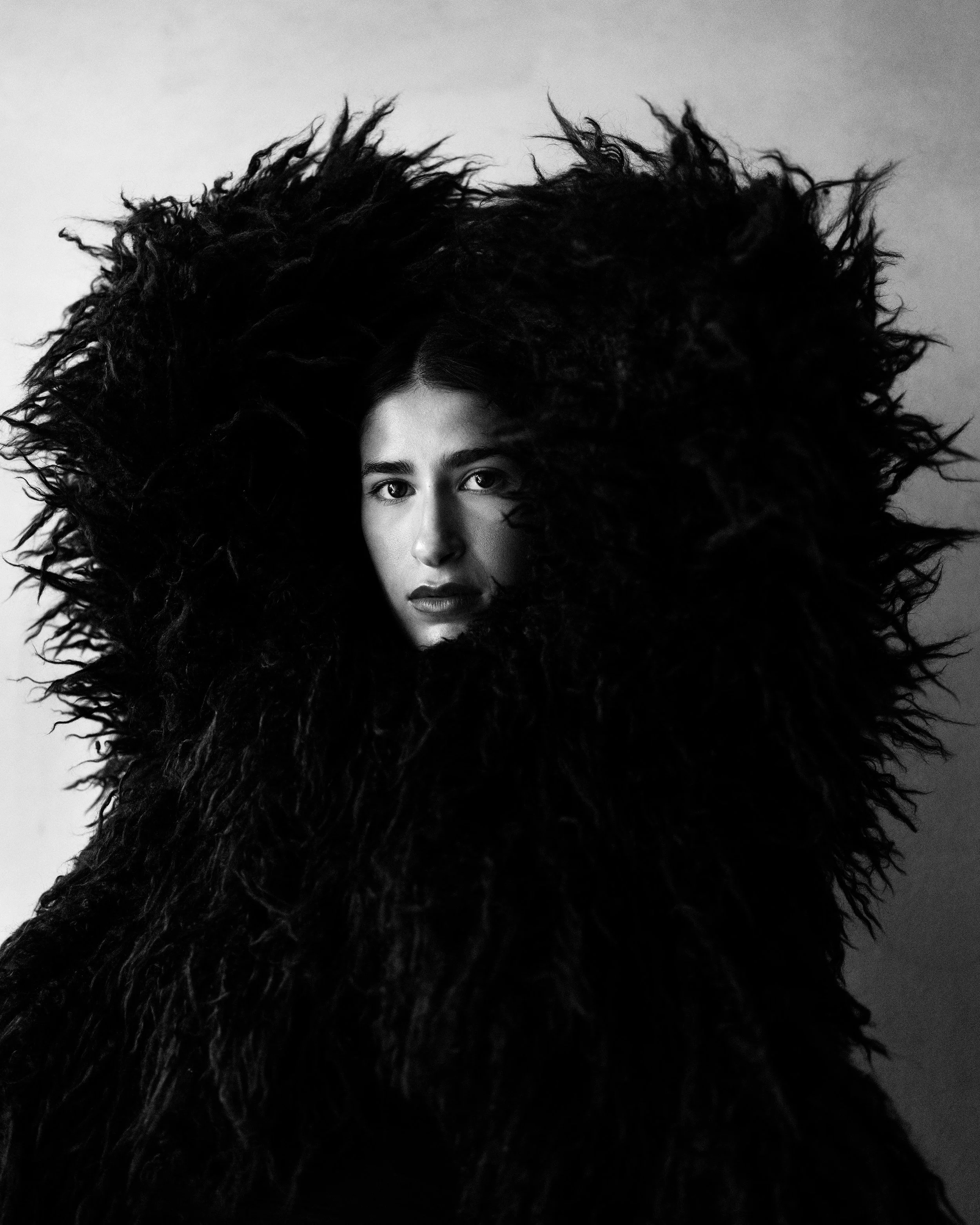 Editorial portrait of Kaya Sokolik by Chris Mann