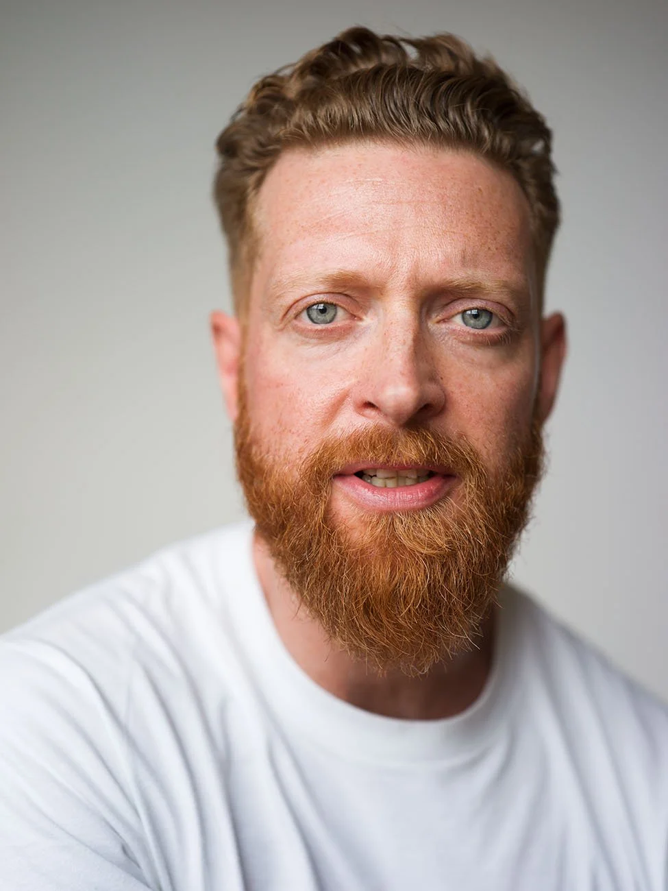 Honest actors headshot taken by Chris Mann