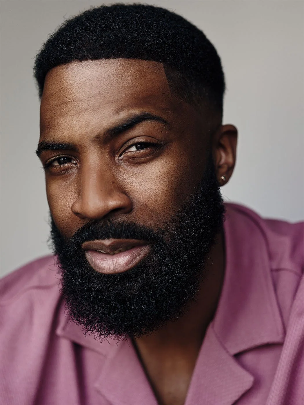 Male actors headshot by Chris Mann London