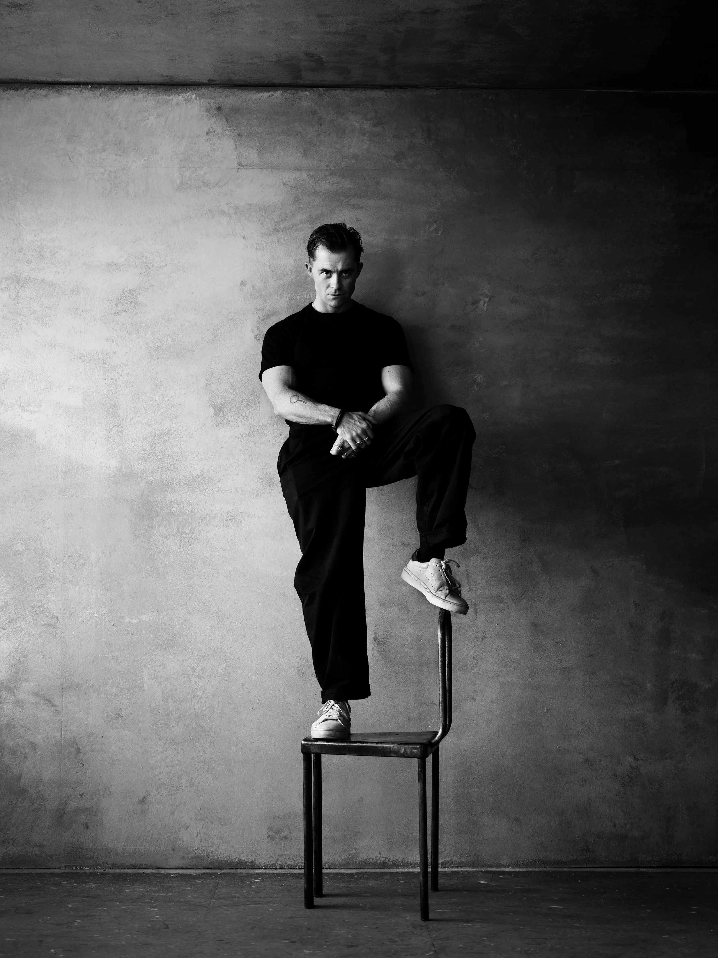 Editorial portrait of Angus Castle-Doughty by Chris Mann