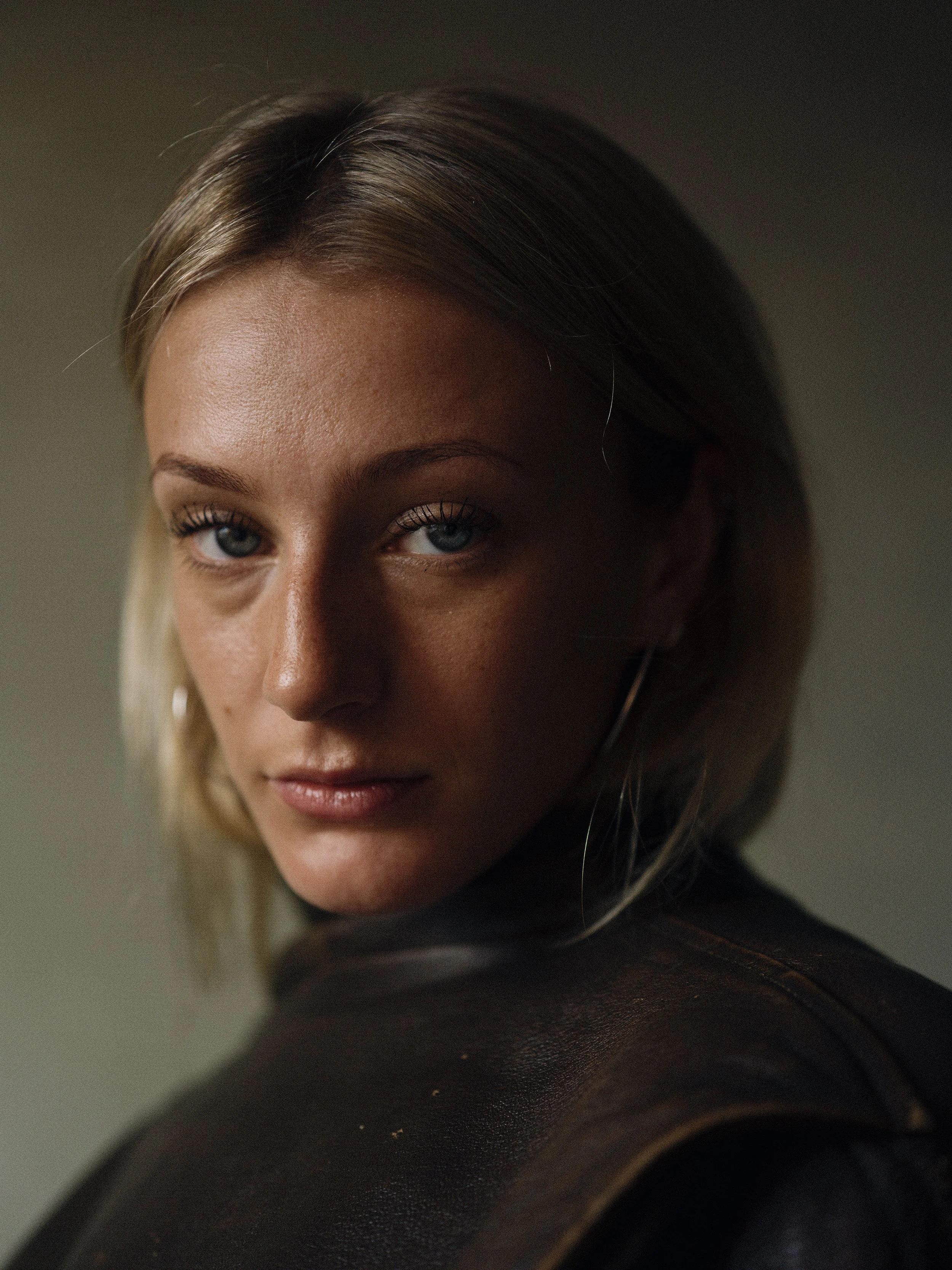 Portrait of Maisie Blake taken by Chris Mann Lndon