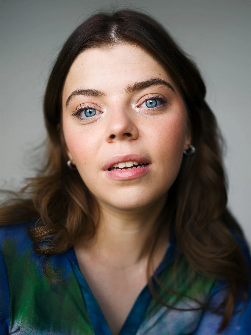 Actress professional headshot taken by Chris Mann