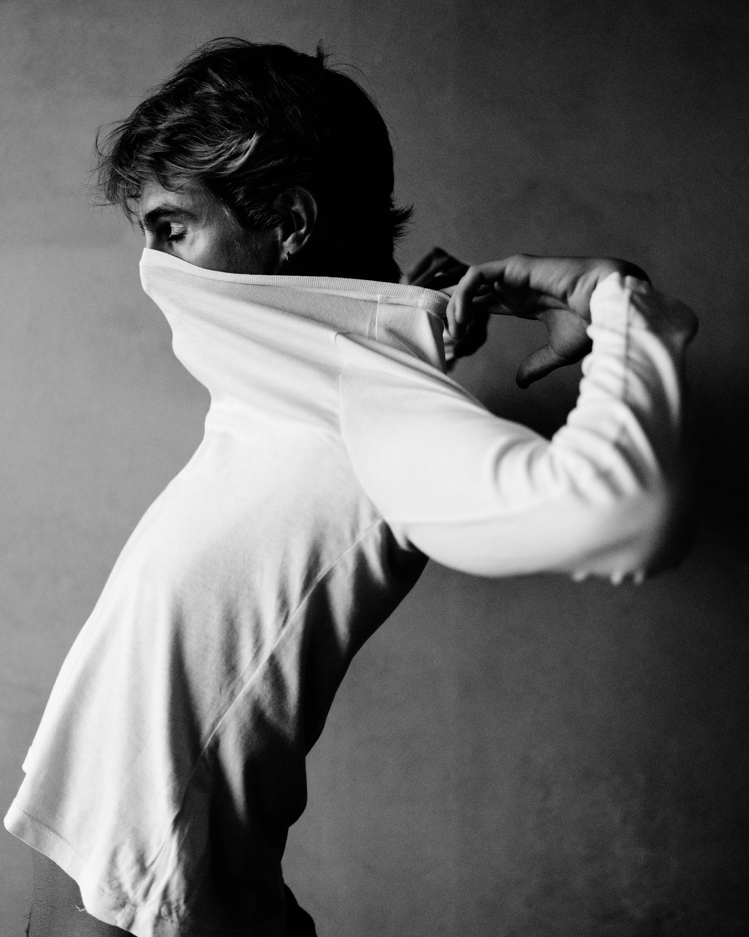 Editorial Portrait of Tom Orton by Chris Mann