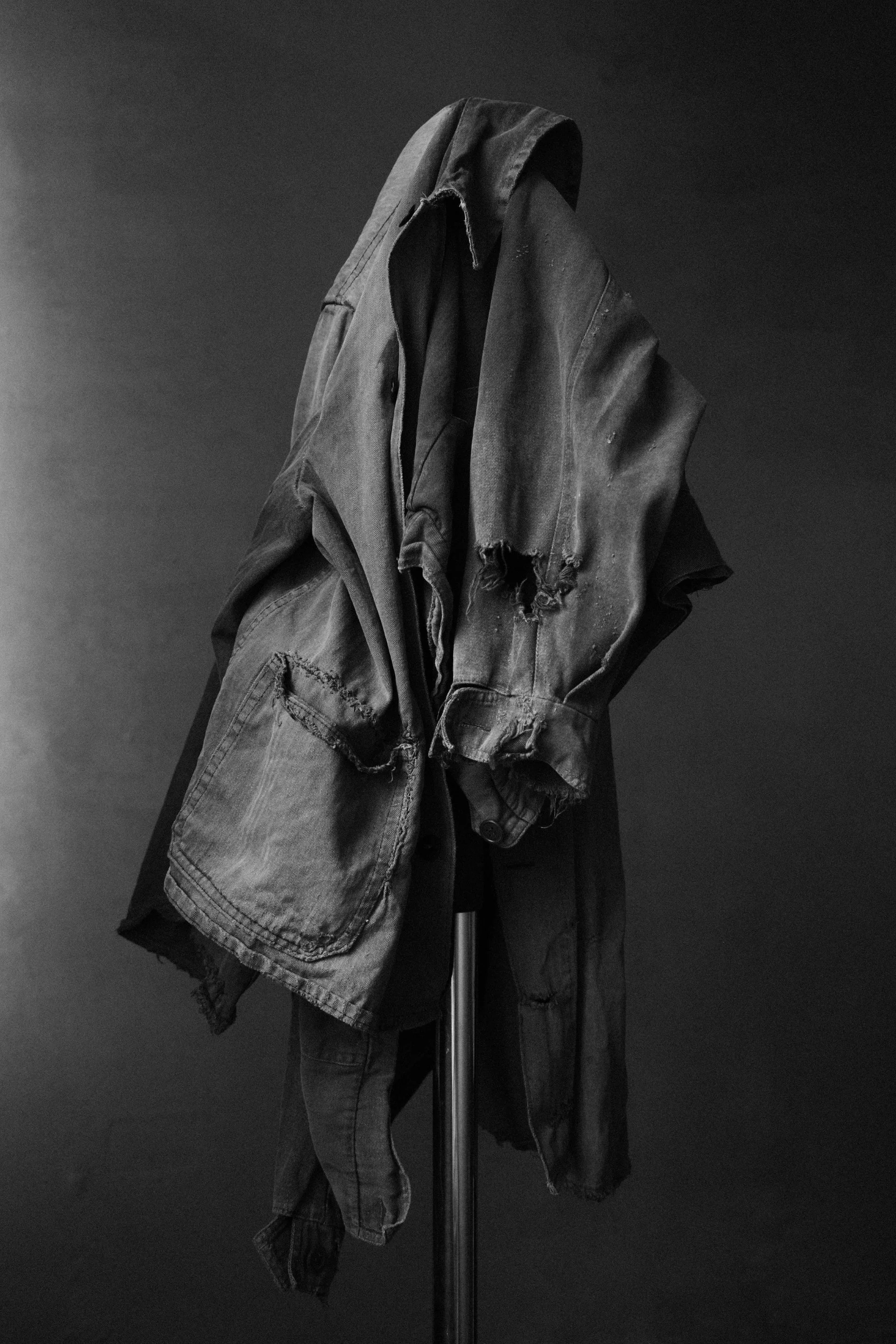 Still life photo of old clothes by Chris Mann