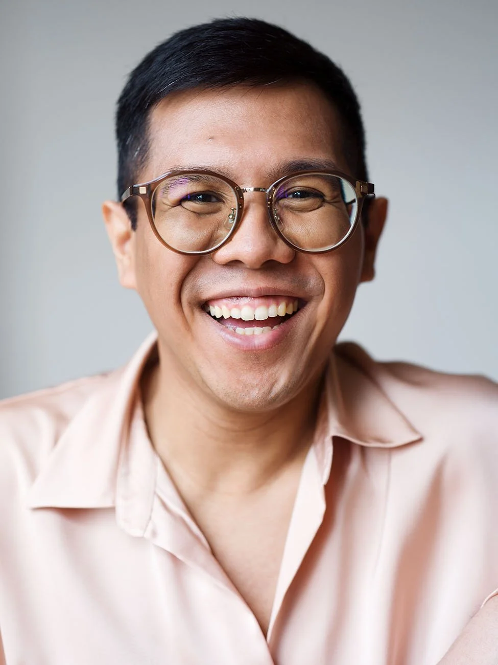 Happy headshot taken by Chris Mann