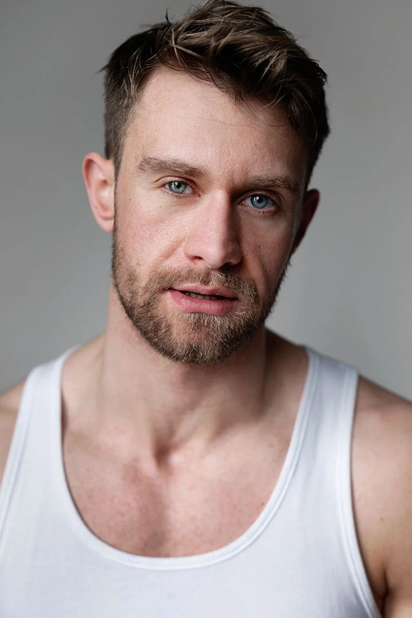 Leading man Headshot taken by Chris Mann London