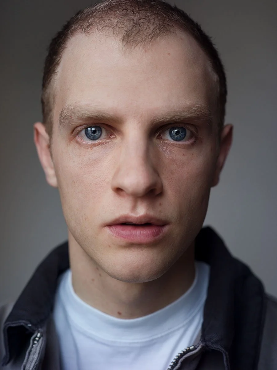 Intense actors headshot by Chris Mann London