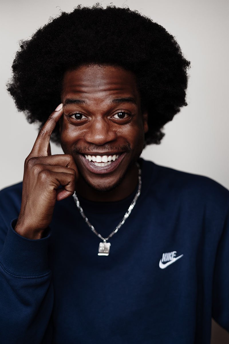Headshot of an actor London taken by Chris Mann