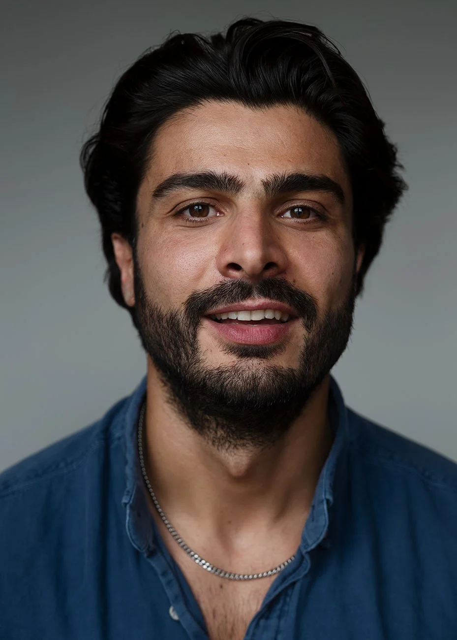 Alive actors headshot by Chris Mann
