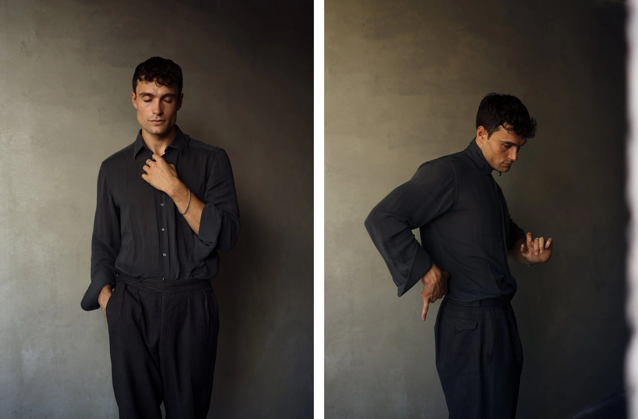 Editorial portrait of Flynn Ivo by Chris Mann London