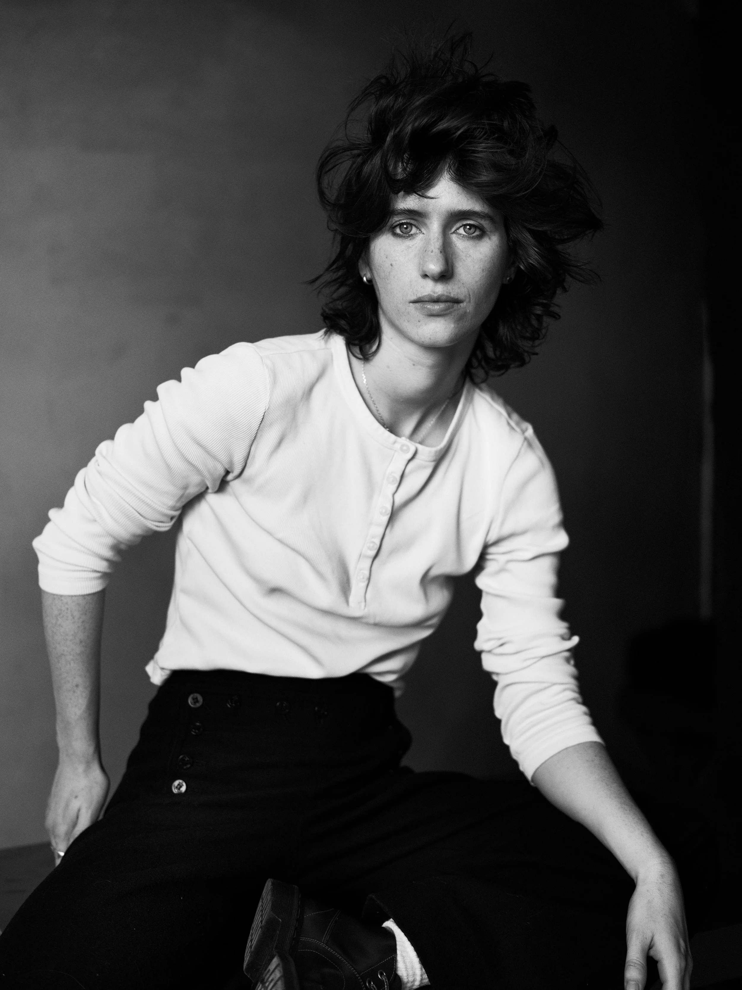 Editorial portrait of Sukey taken by Chris Mann London