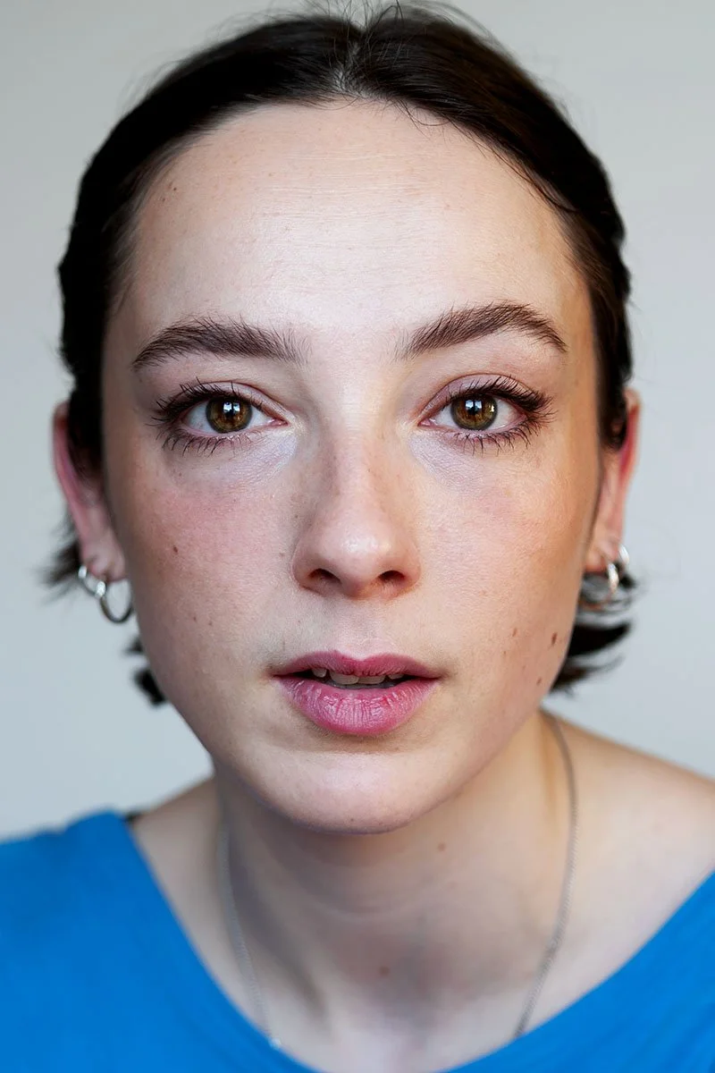 Striking actors headshot London by Chris Mann