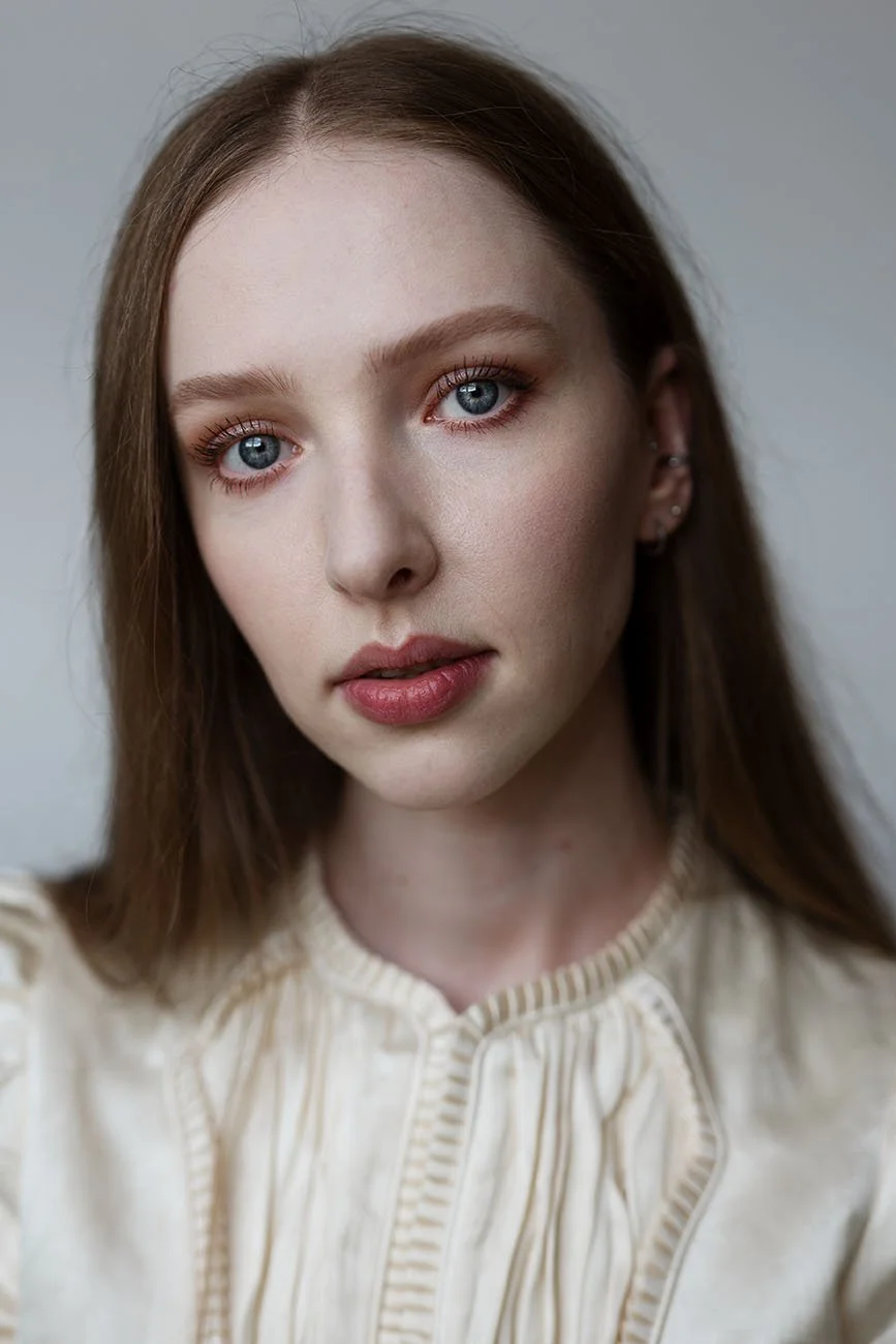 Strong actors headshot taken by Chris Mann