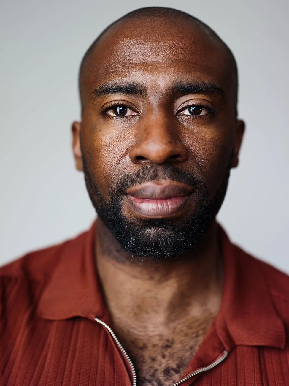 Mark Ebulue headshot photo taken by Chris Mann