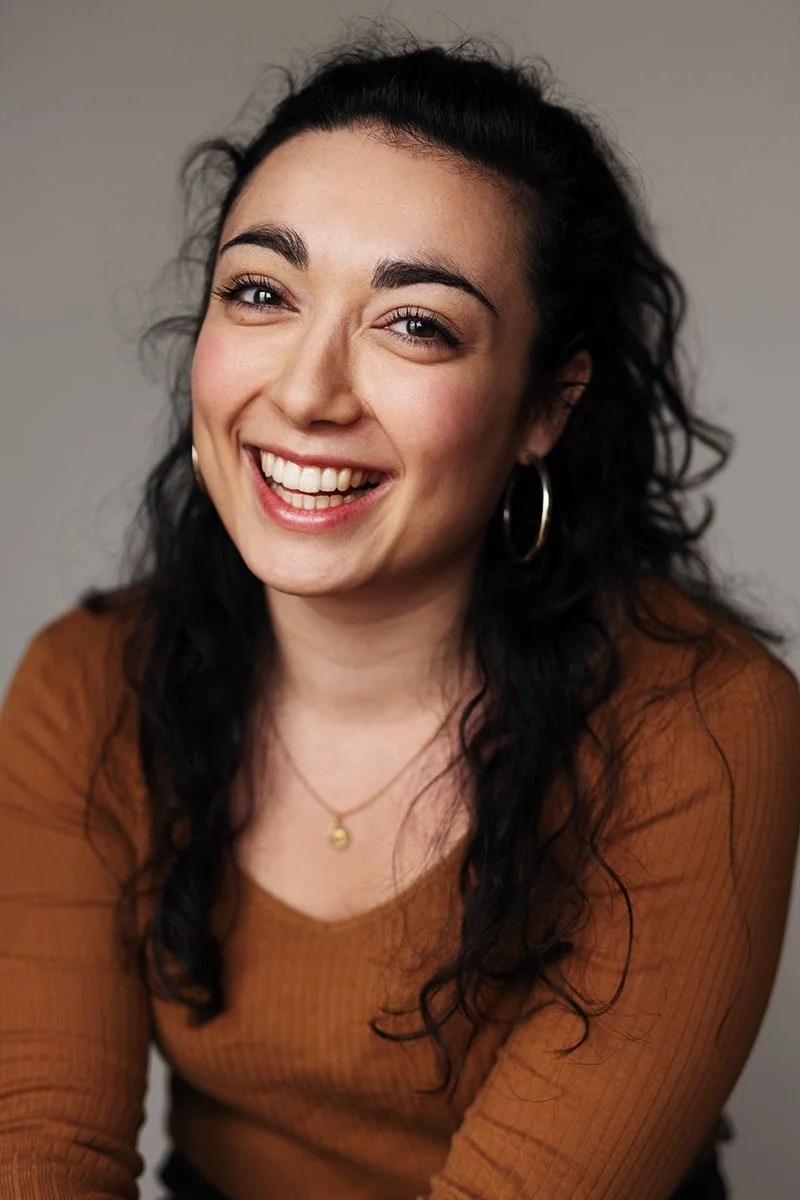 Happy headshot photograph by Chris Mann