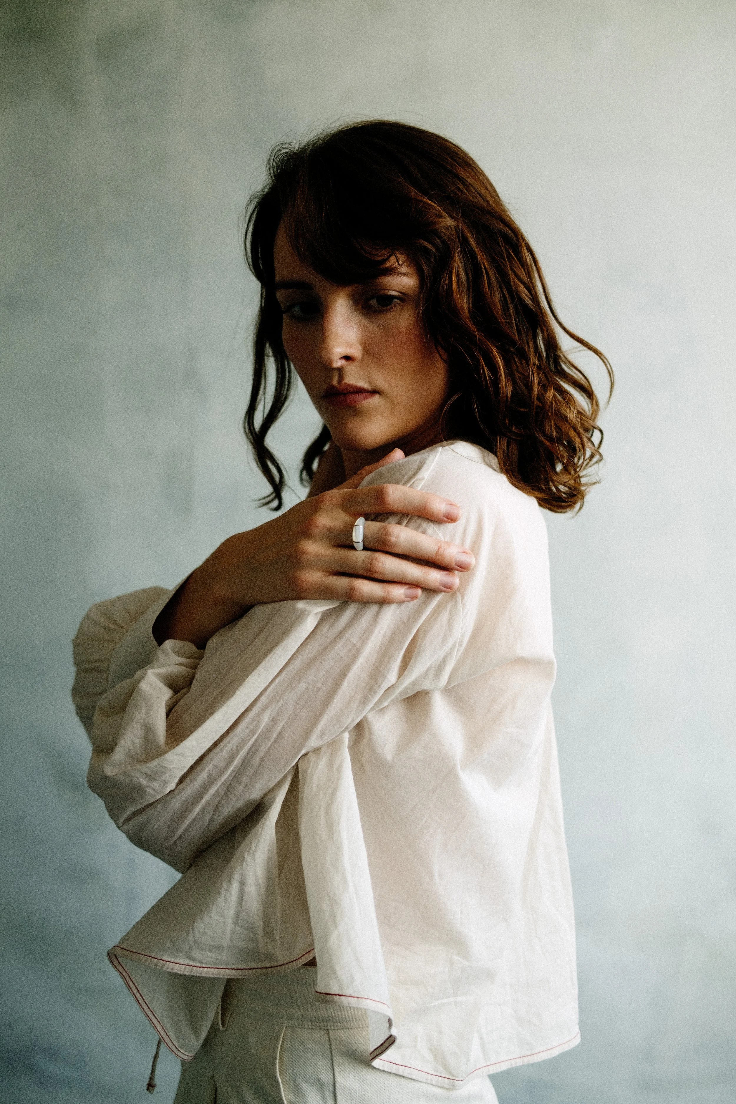 Olivia K Morris portrait by Chris Mann