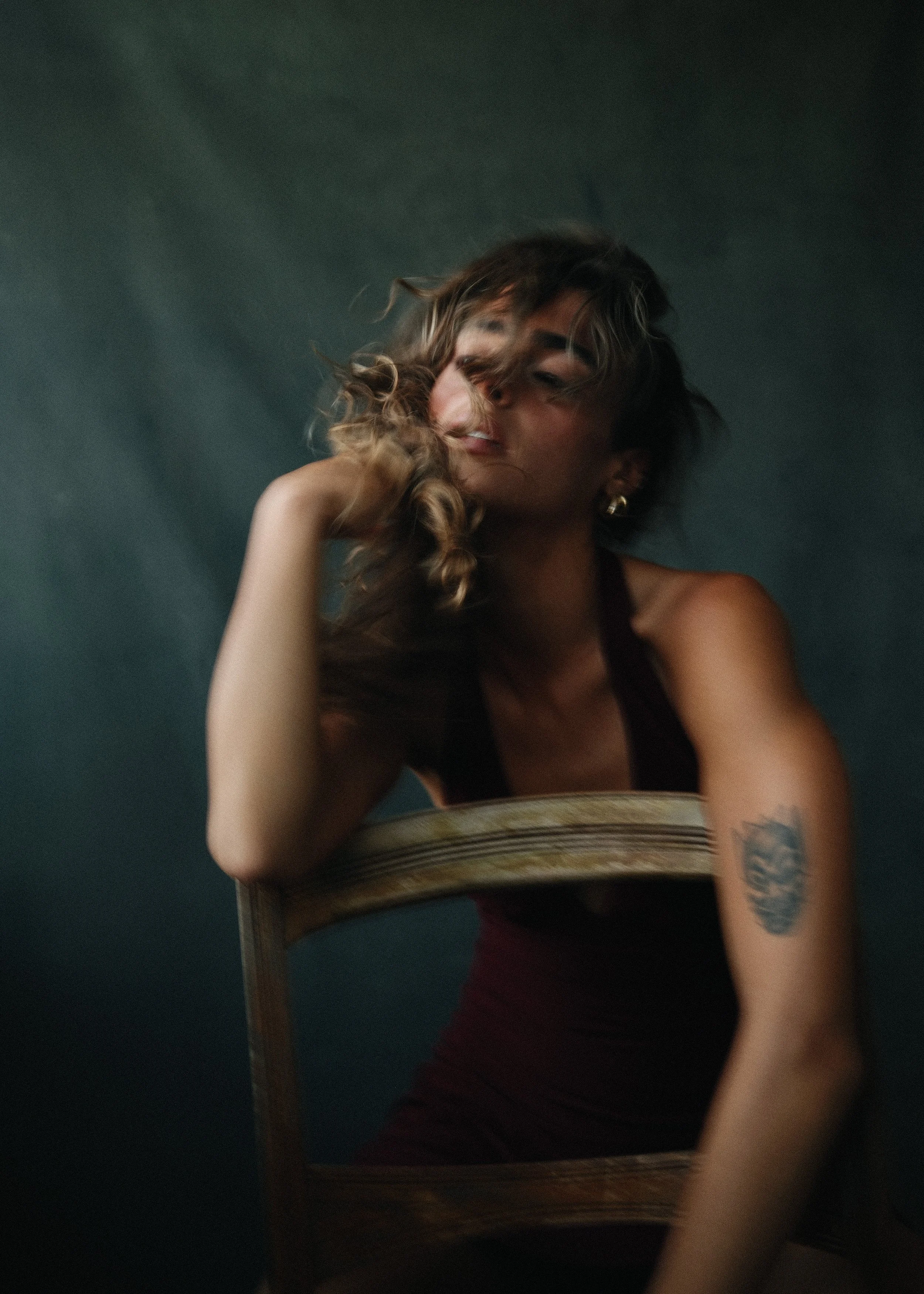 Editorial portrait of Margherita Barbieri taken by Chris Mann