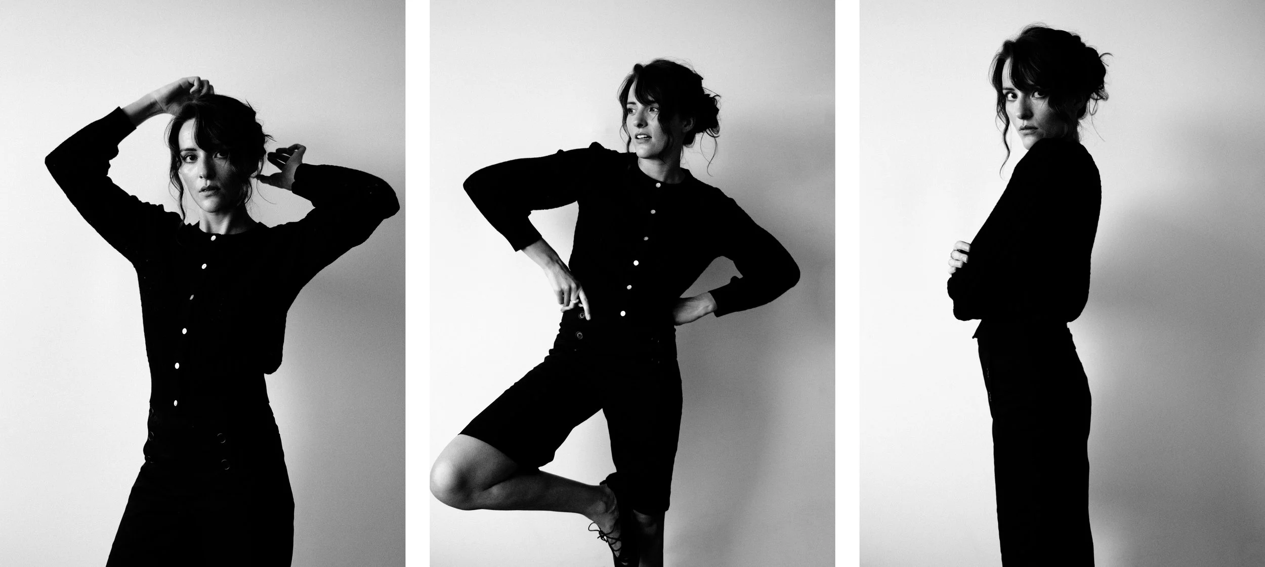 Editorial portraits of Olivia K Morris by Chris Mann
