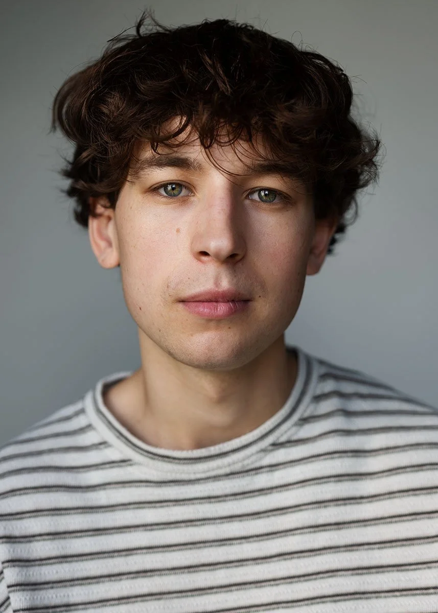 Cassius Hackforth headshot by Chris Mann London
