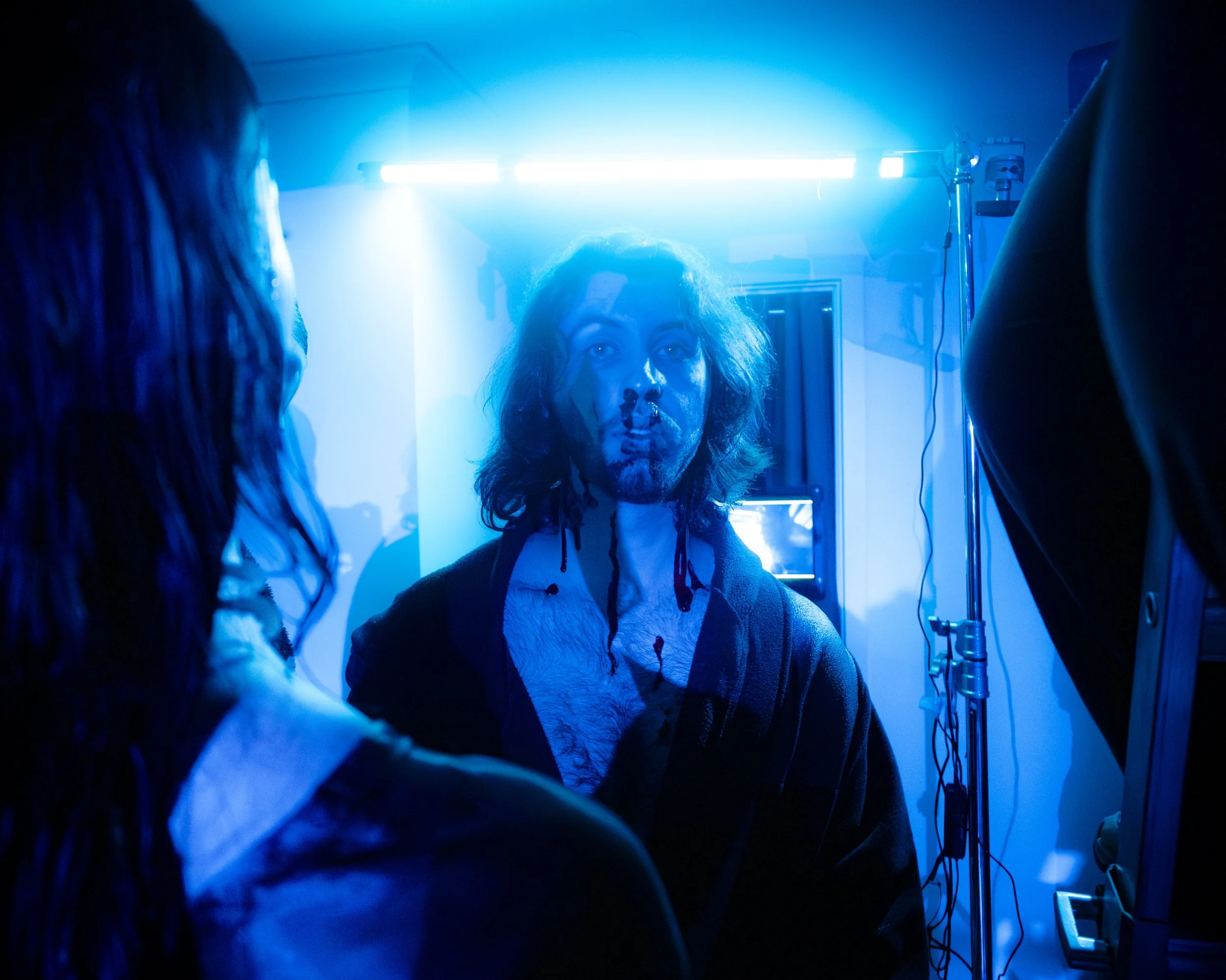 On the set of ''Siren'' directed by Libby Cowley, 2026