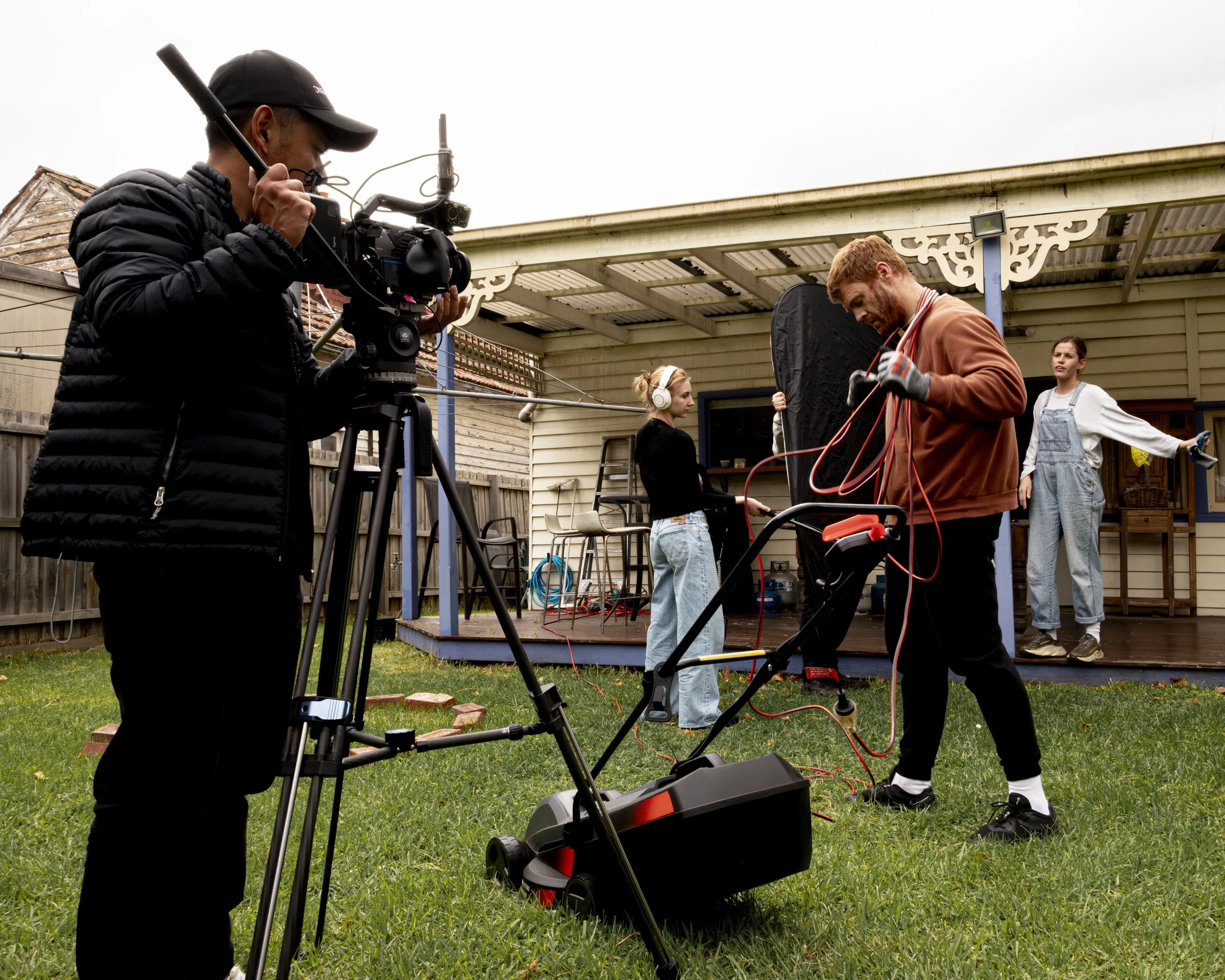 On the set of ''Eugene'' directed by Stephanie Power, 2026