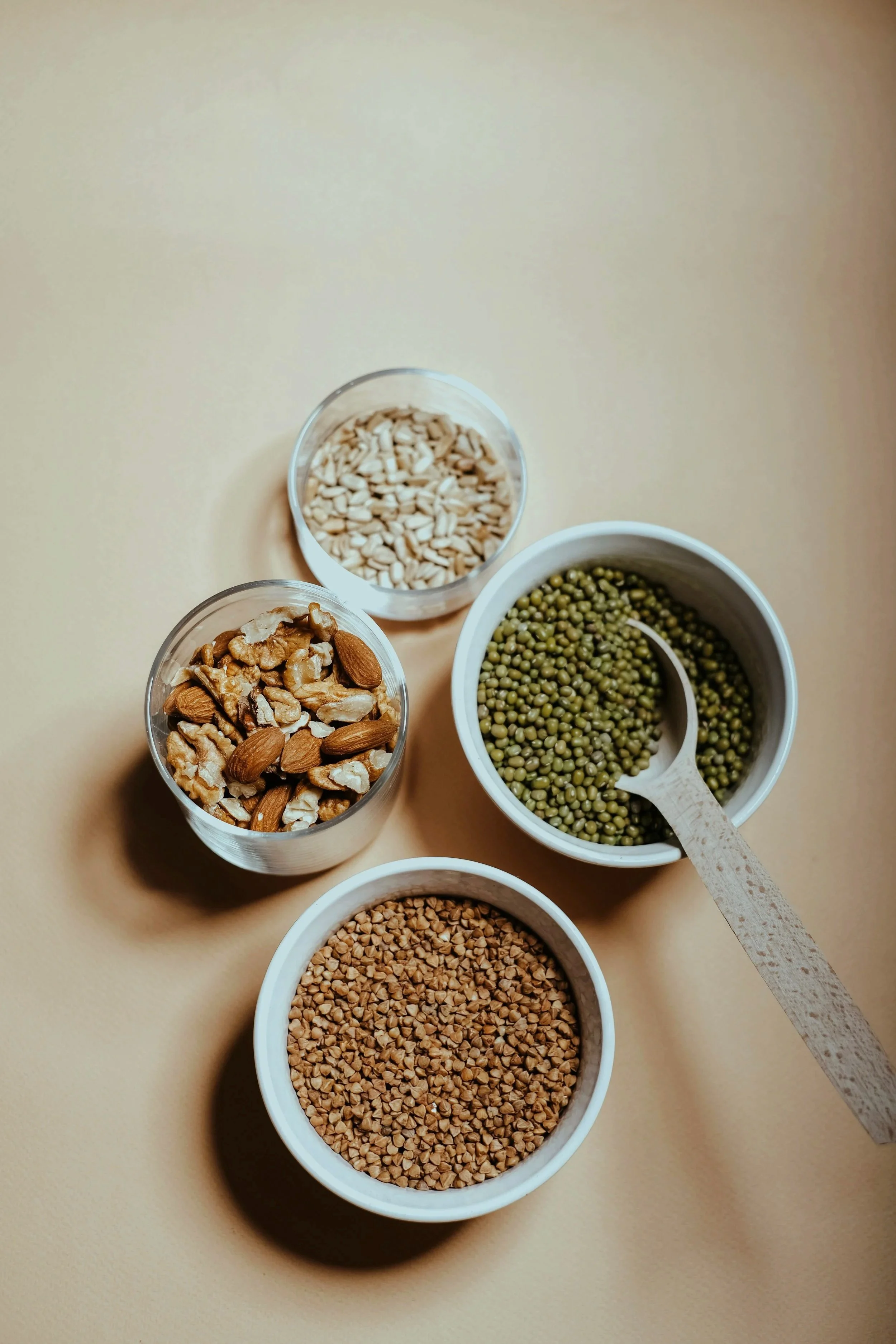 Healthy whole foods used for nutritional advice