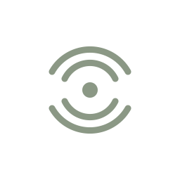 Symbol eines WLAN- oder Funknetzwerks