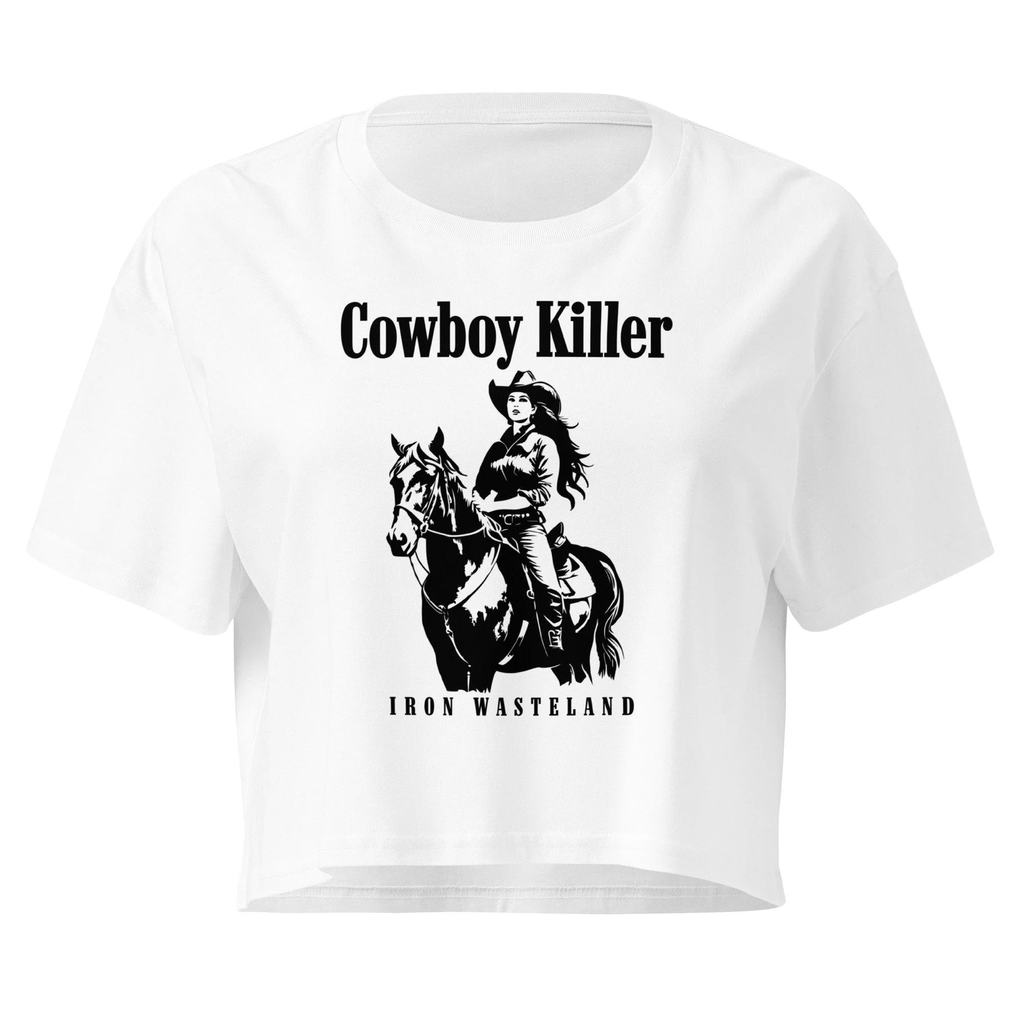 Cowboy Killer Cropped Tee
