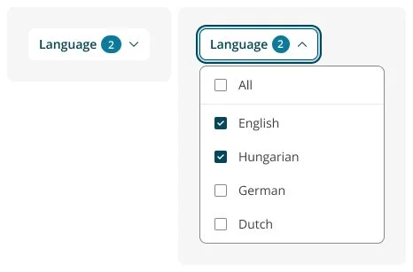 Showcase image how multiple select dropdown works with counter