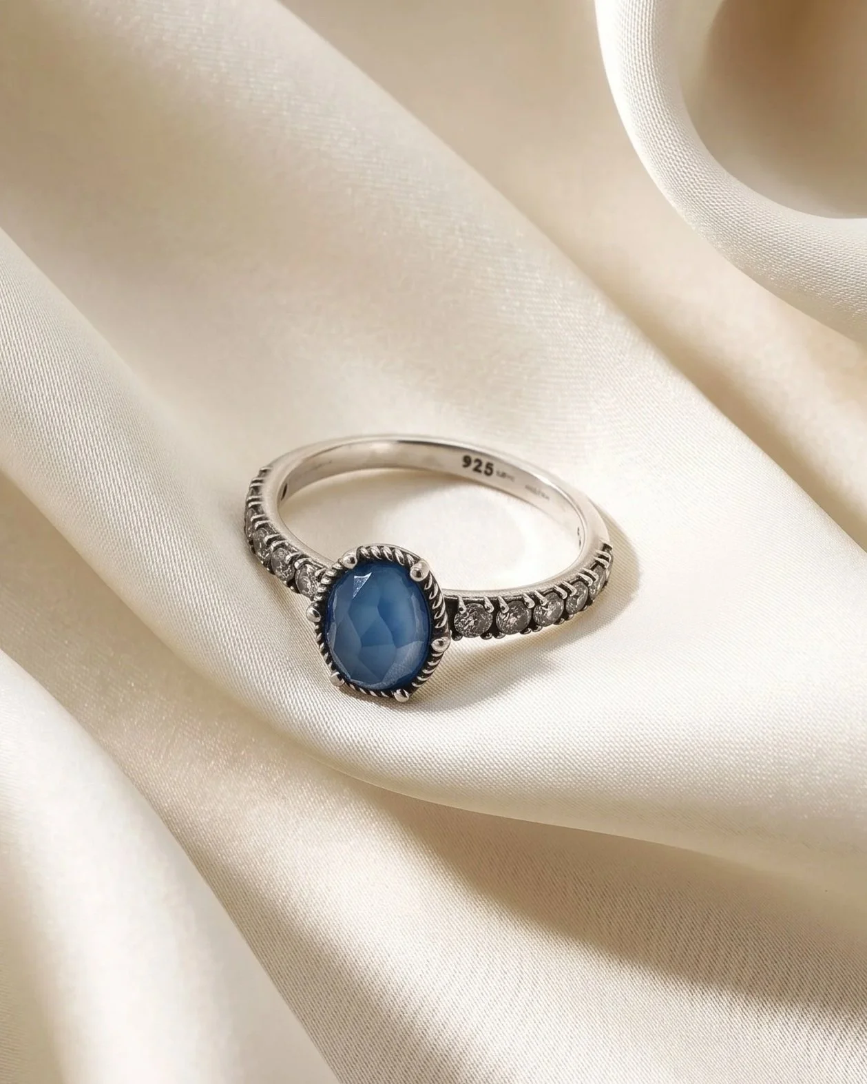 Antique Blue Chalcedony