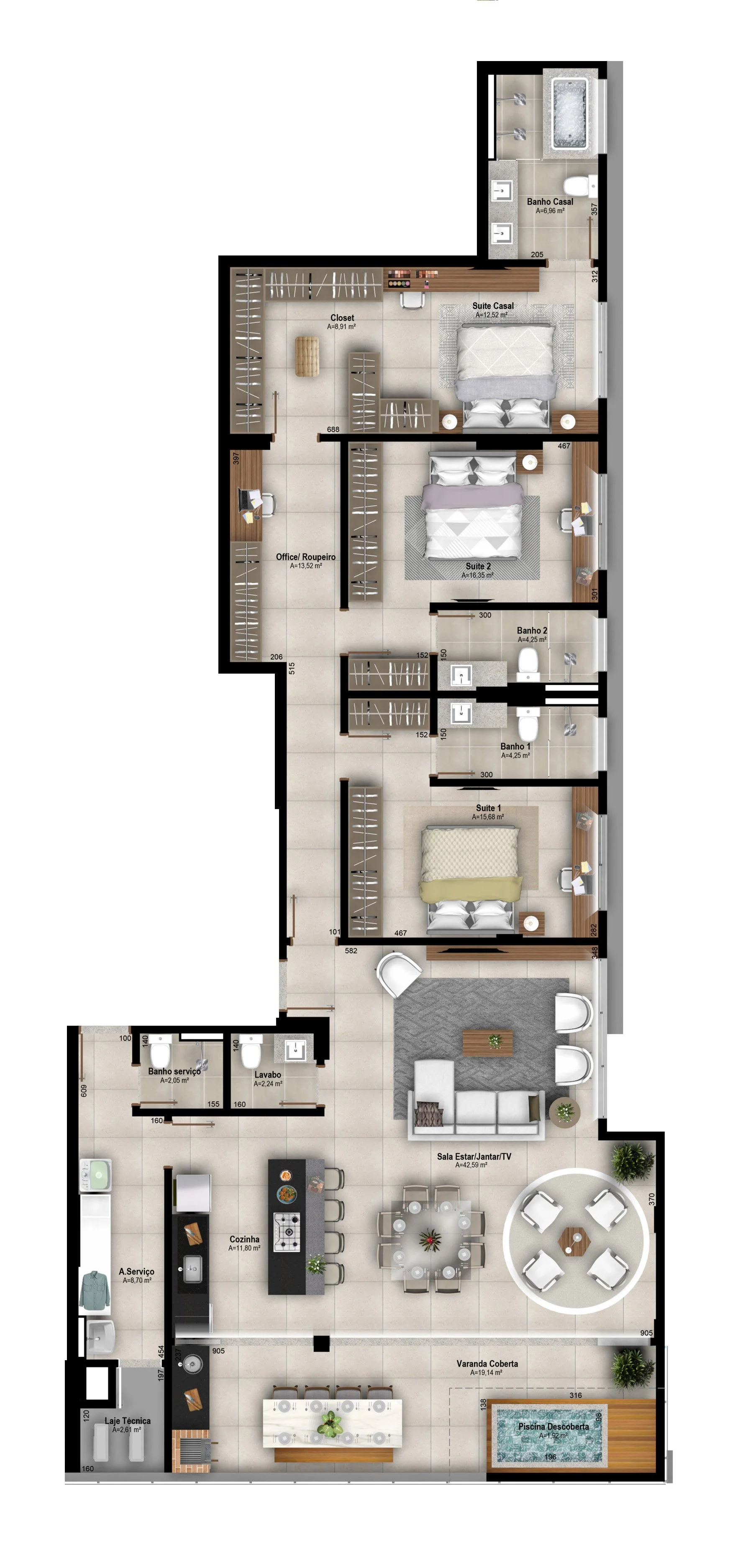 Torre Parque - Penthouse 2-197,76m2