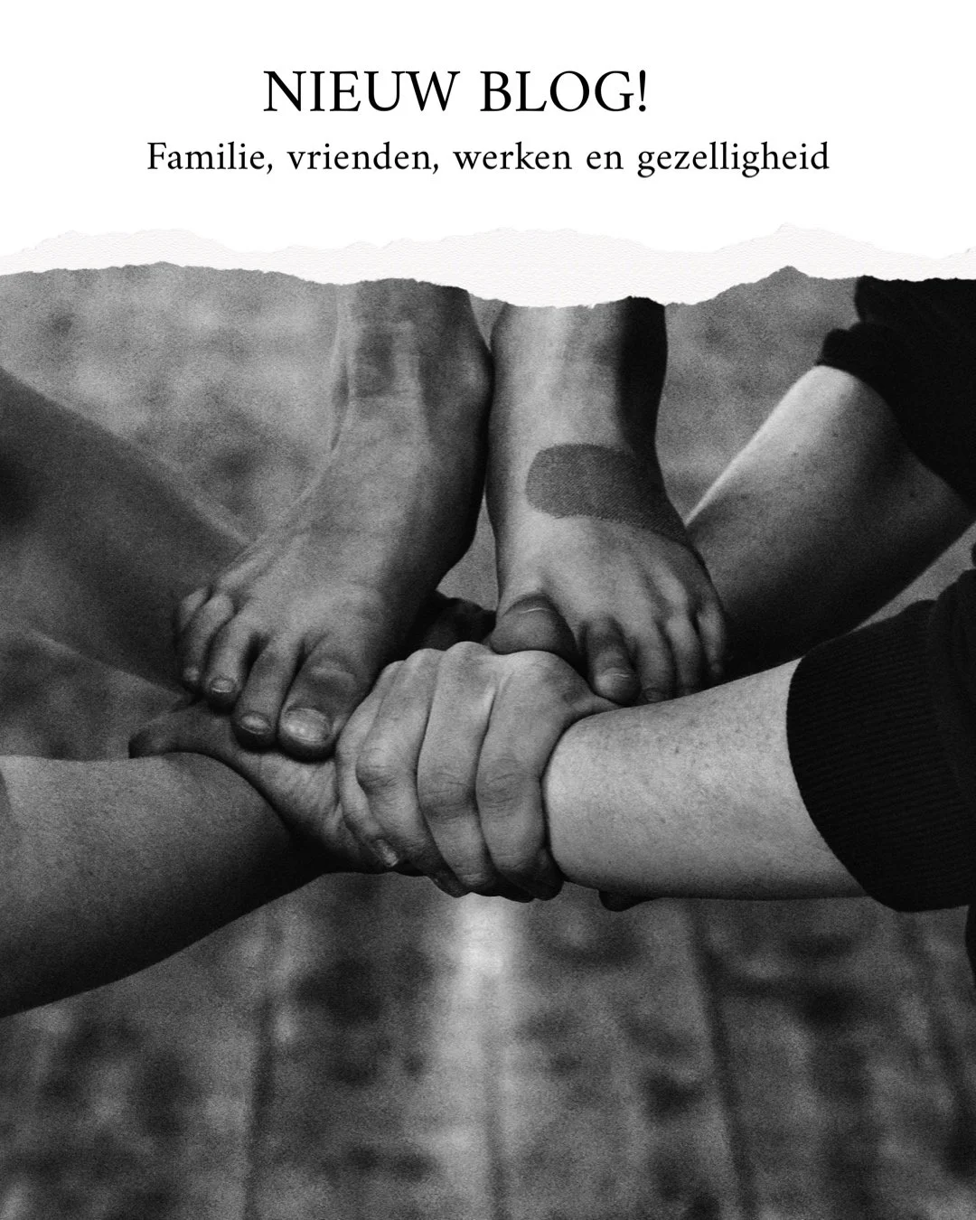 familie, vrienden, werken en gezelligheid
