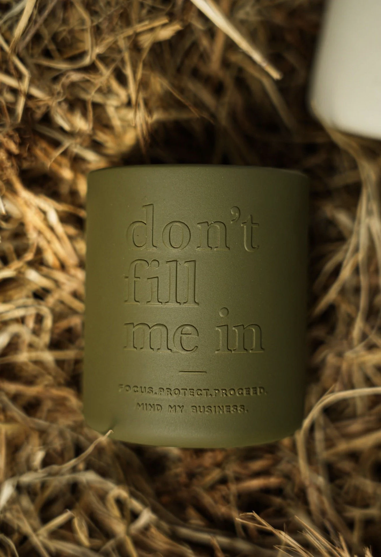 don't fill me in candle - him