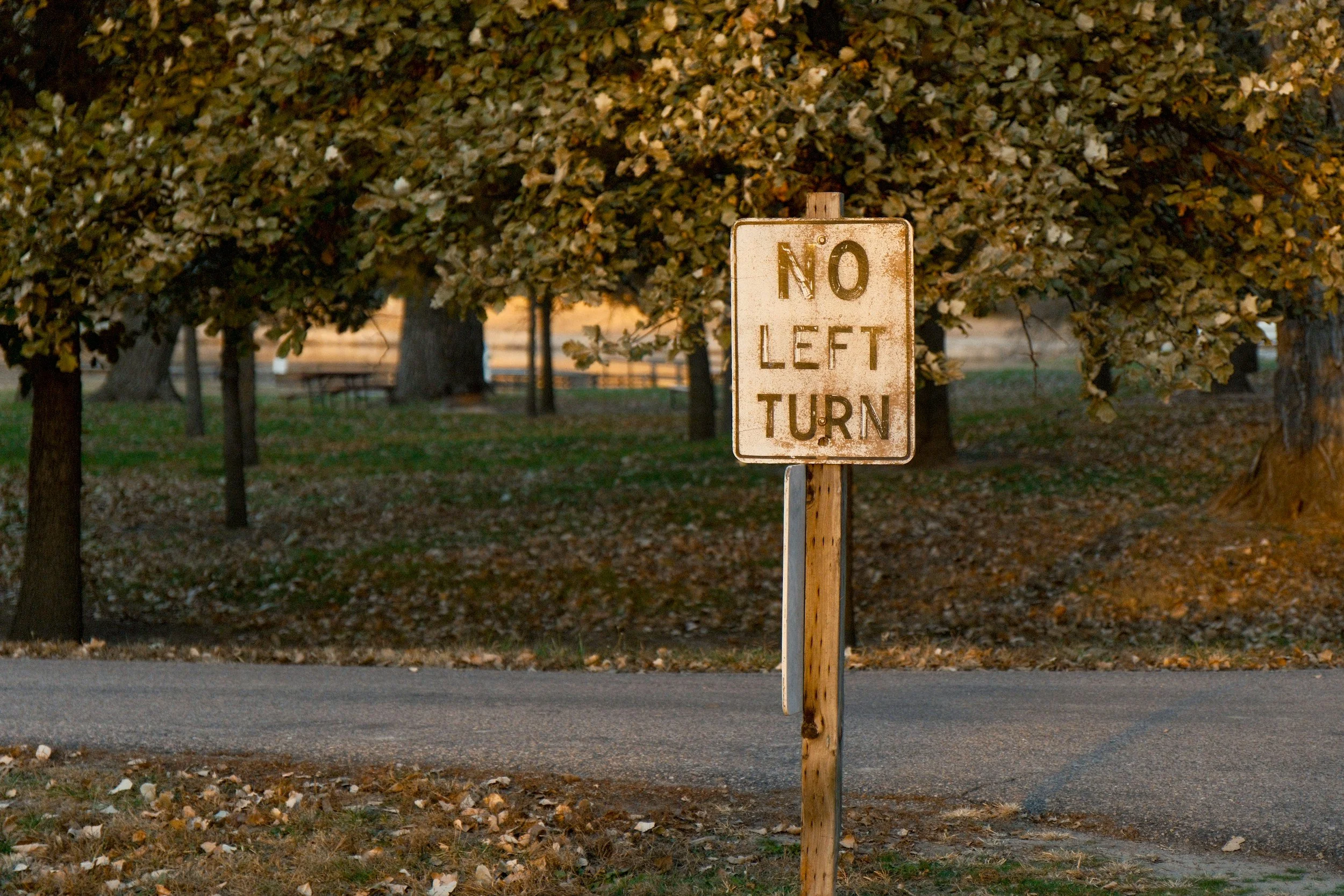 Character:        Turn Right,            Not Left