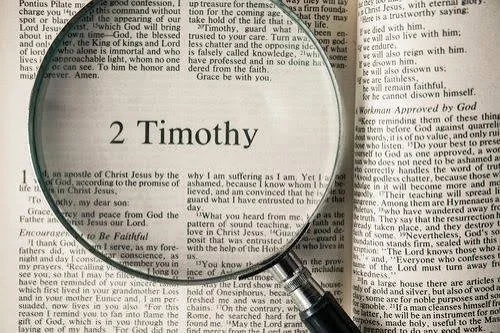 Bible Study -           2 Timothy 1
