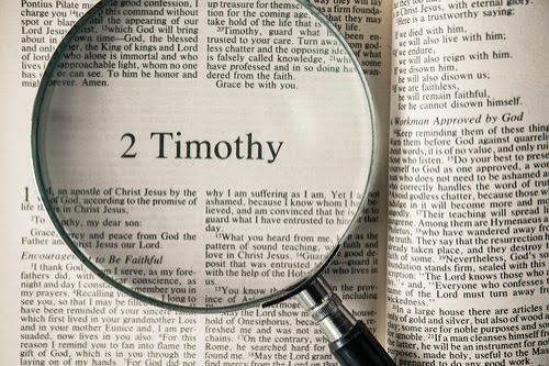Bible Study -           2 Timothy 4