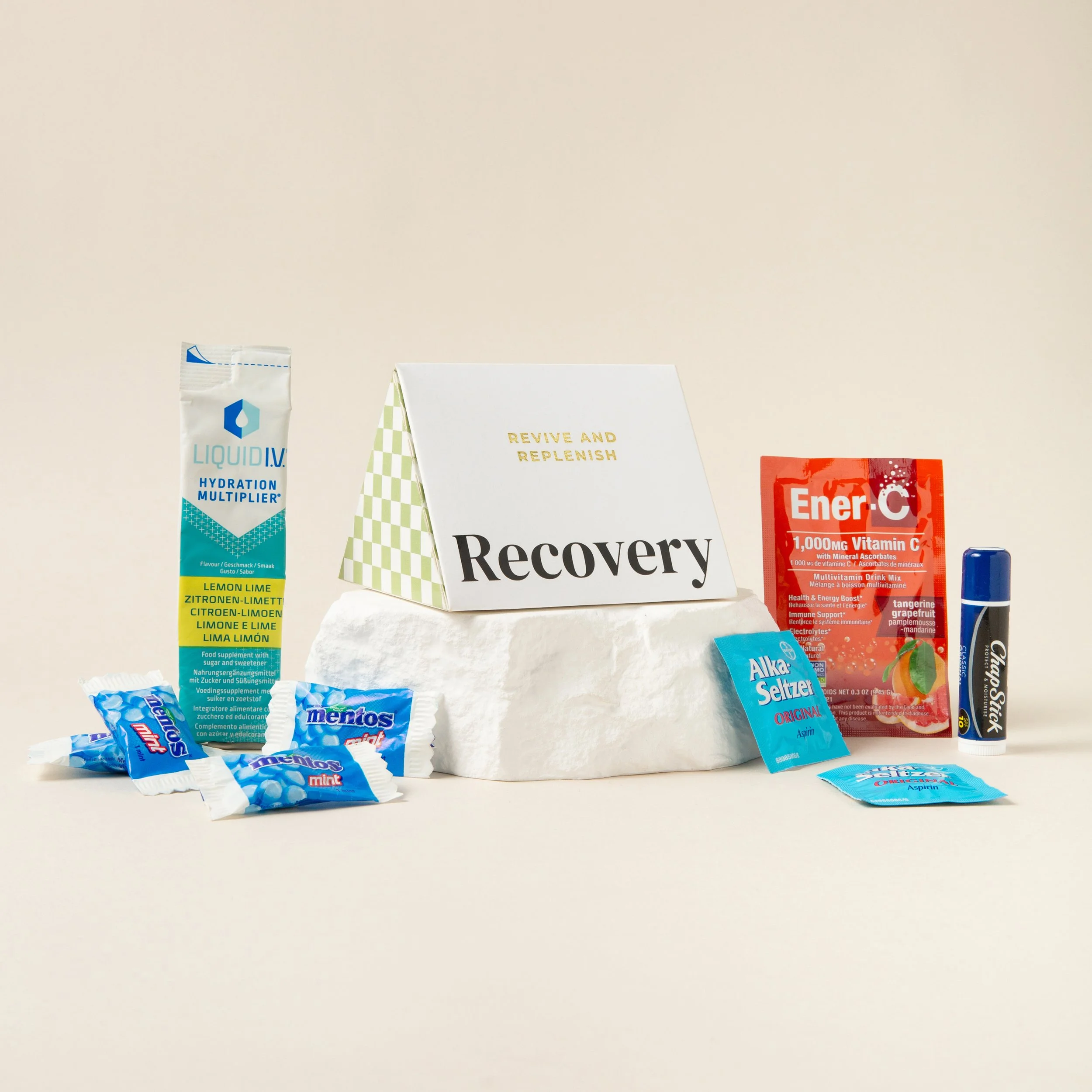 Hotel Amenities - Recovery Set