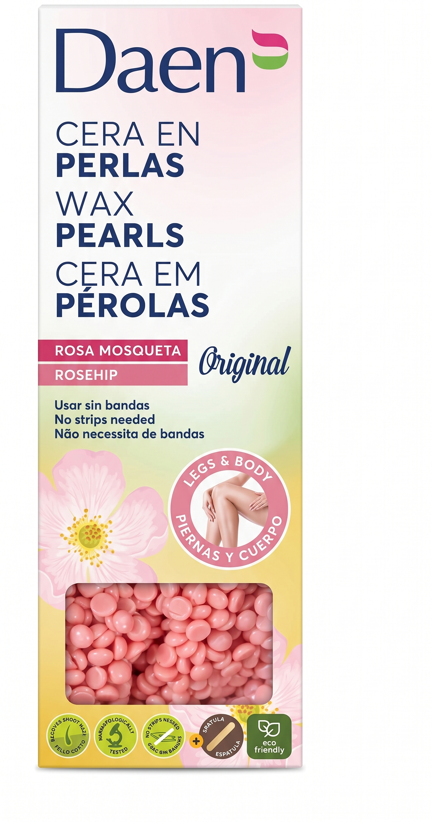 Hot wax in pearls Rosehip 180g