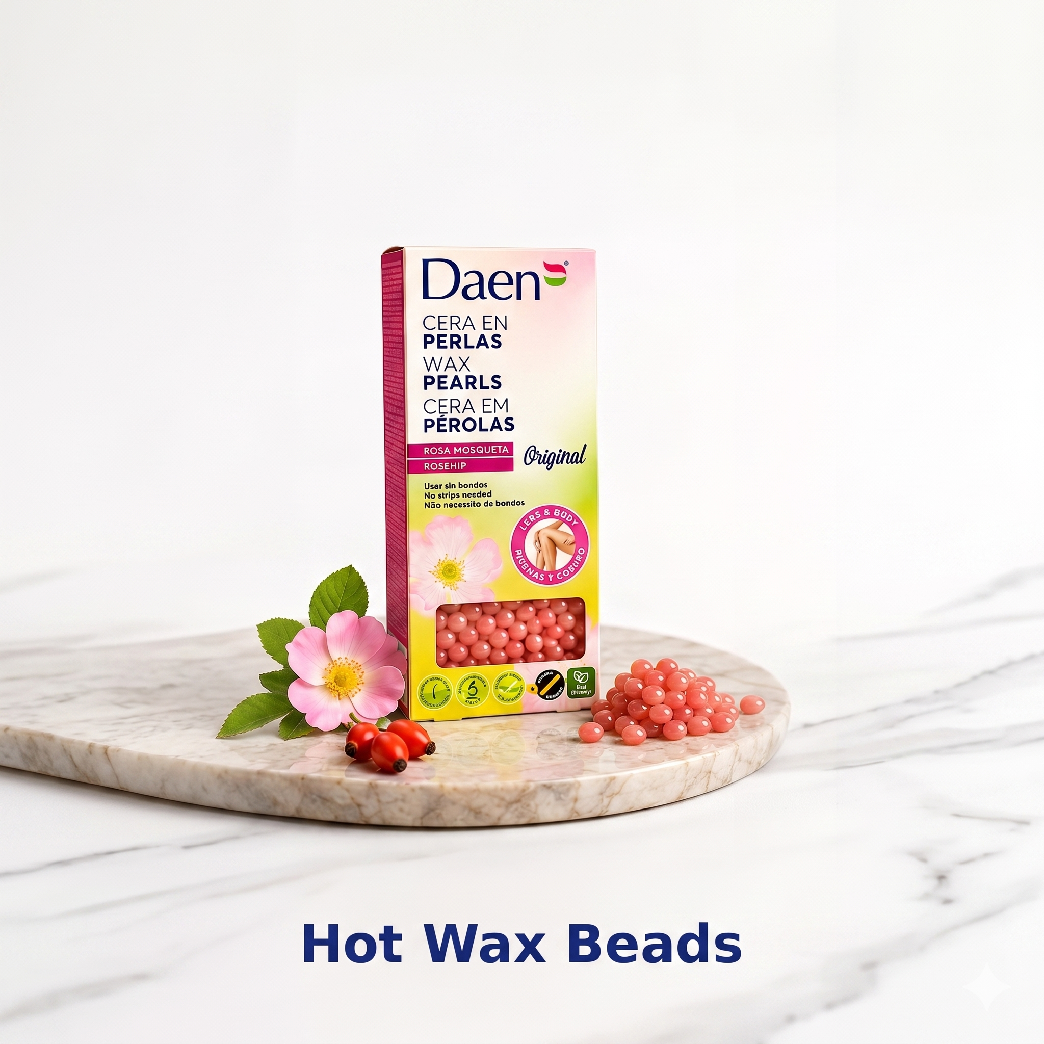 Daen wax pearls for professional hair removal