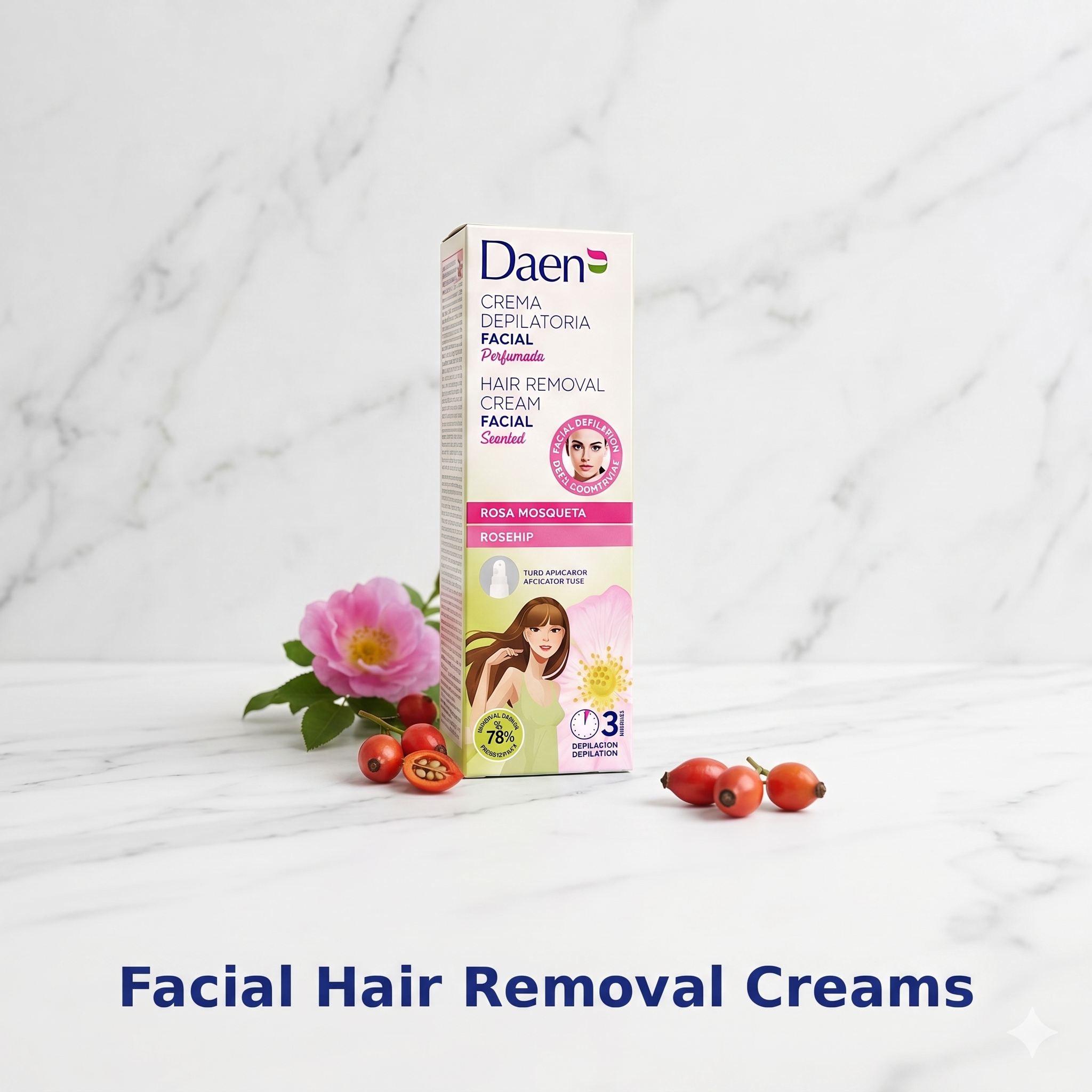  Facial Hair Removal Cream

Gentle, effective facial hair removal creams, specially formulated for delicate areas such as the upper lip, chin, and cheeks. Designed to leave the skin smooth, soft, and beautifully cared for with quick and easy applicat