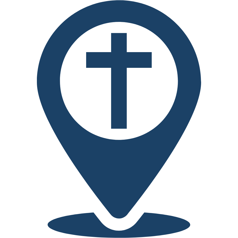 blue location icon