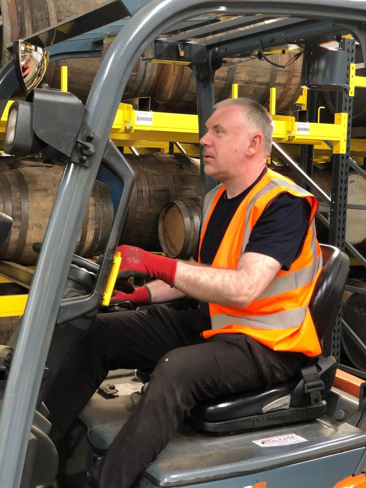 Jamie McDonald The Custodian at Auld Bond