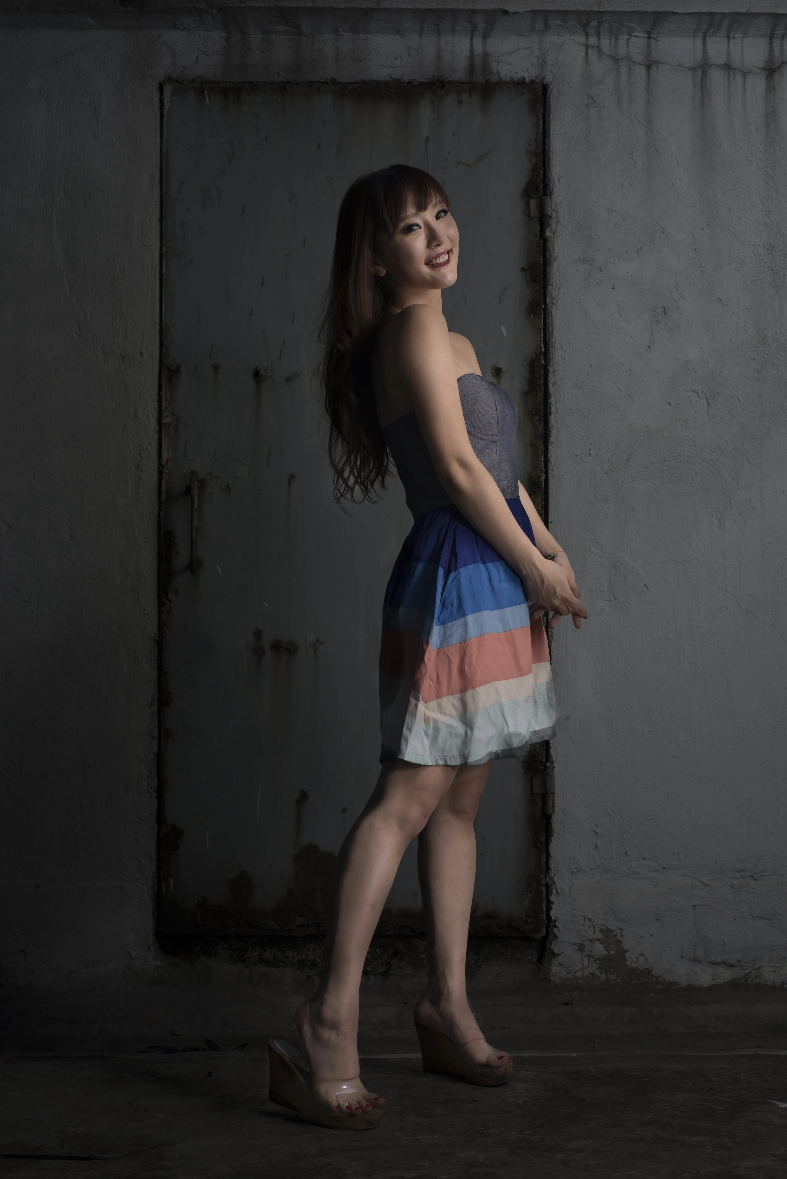Swimwear model turned actress Dada Chan.