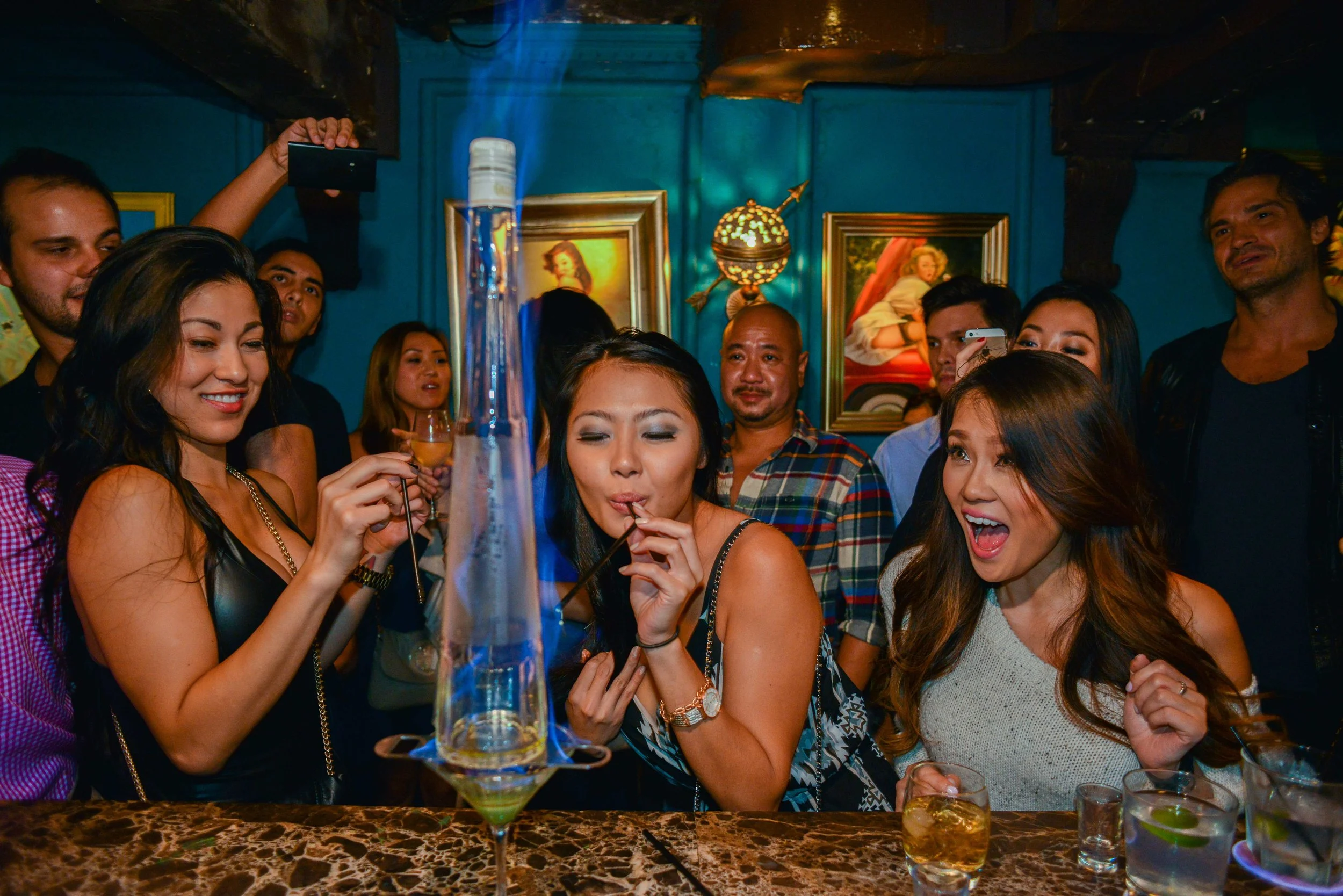 Big night out in Soho, Hong Kong. 